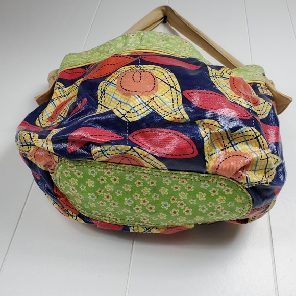 Fossil  floral coated leather muticolor purse - Picture 7 of 13